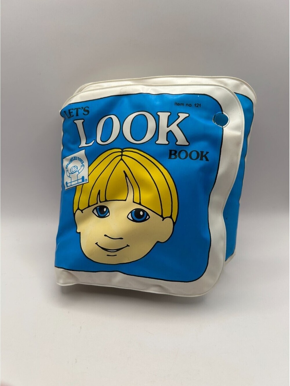 Discovery Toys Let's Look Book Soft Baby Accordion High Contrast Faces Geometric